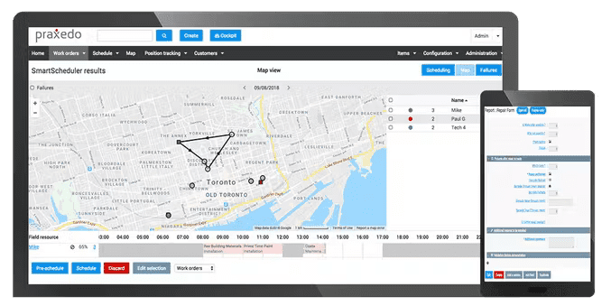 SAP FSM Alternative: Praxedo