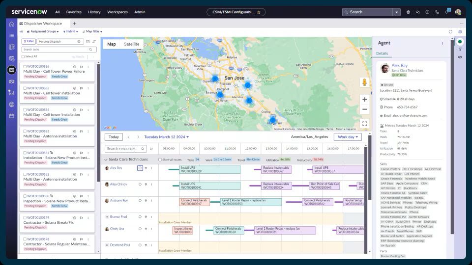 SAP FSM Alternative: ServiceNow