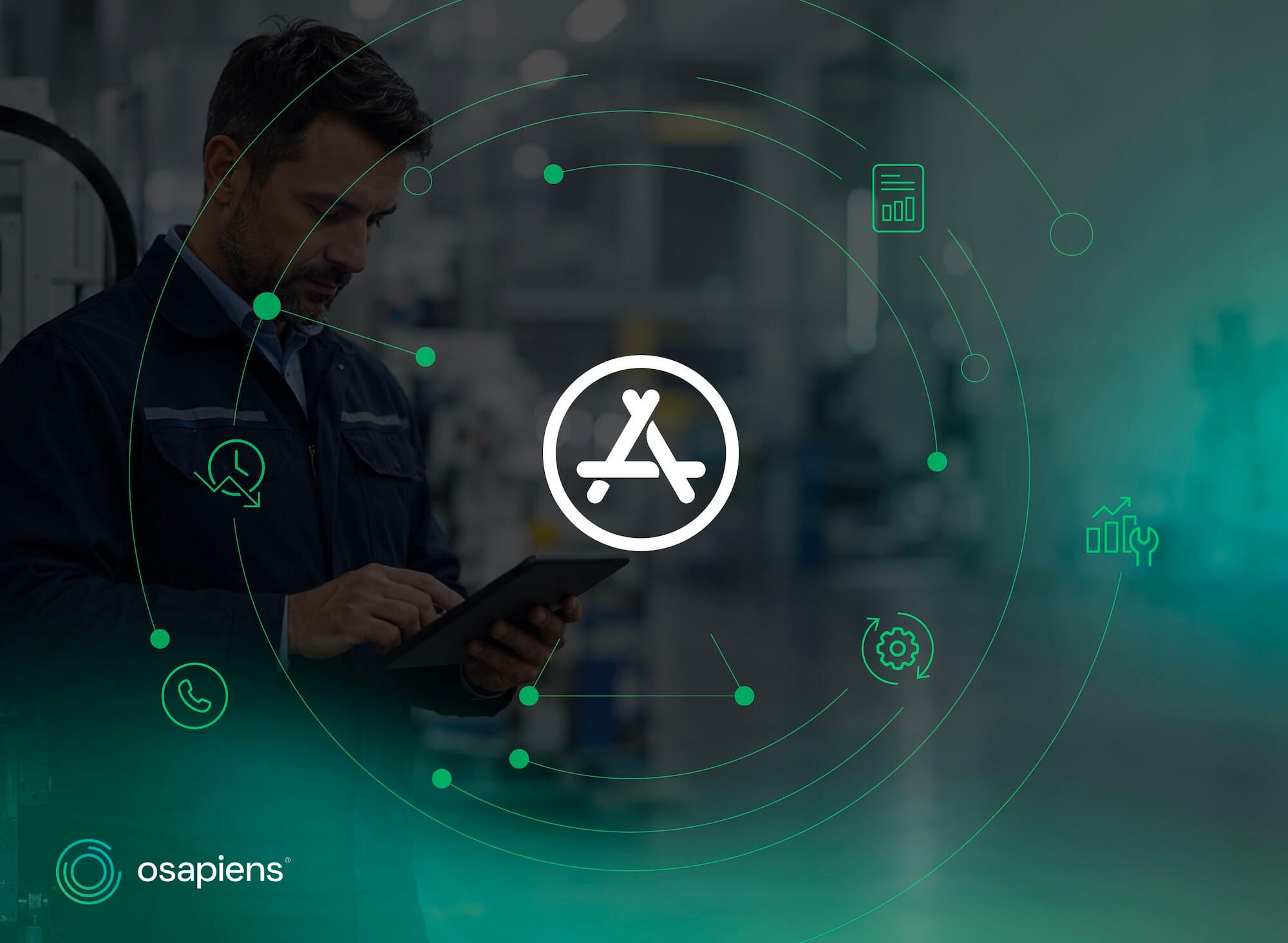 Field Service App mit dem osapiens HUB for Maintenance