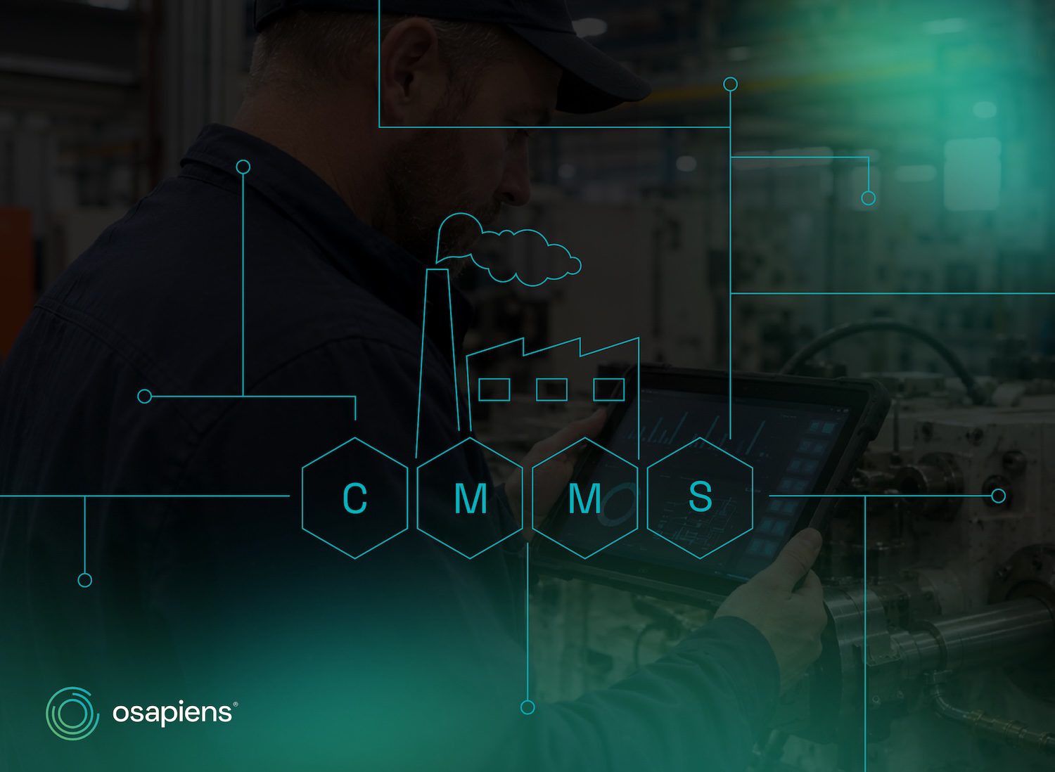 CMMS für Industrien: osapiens HUB for Maintenance als mobile Lösung