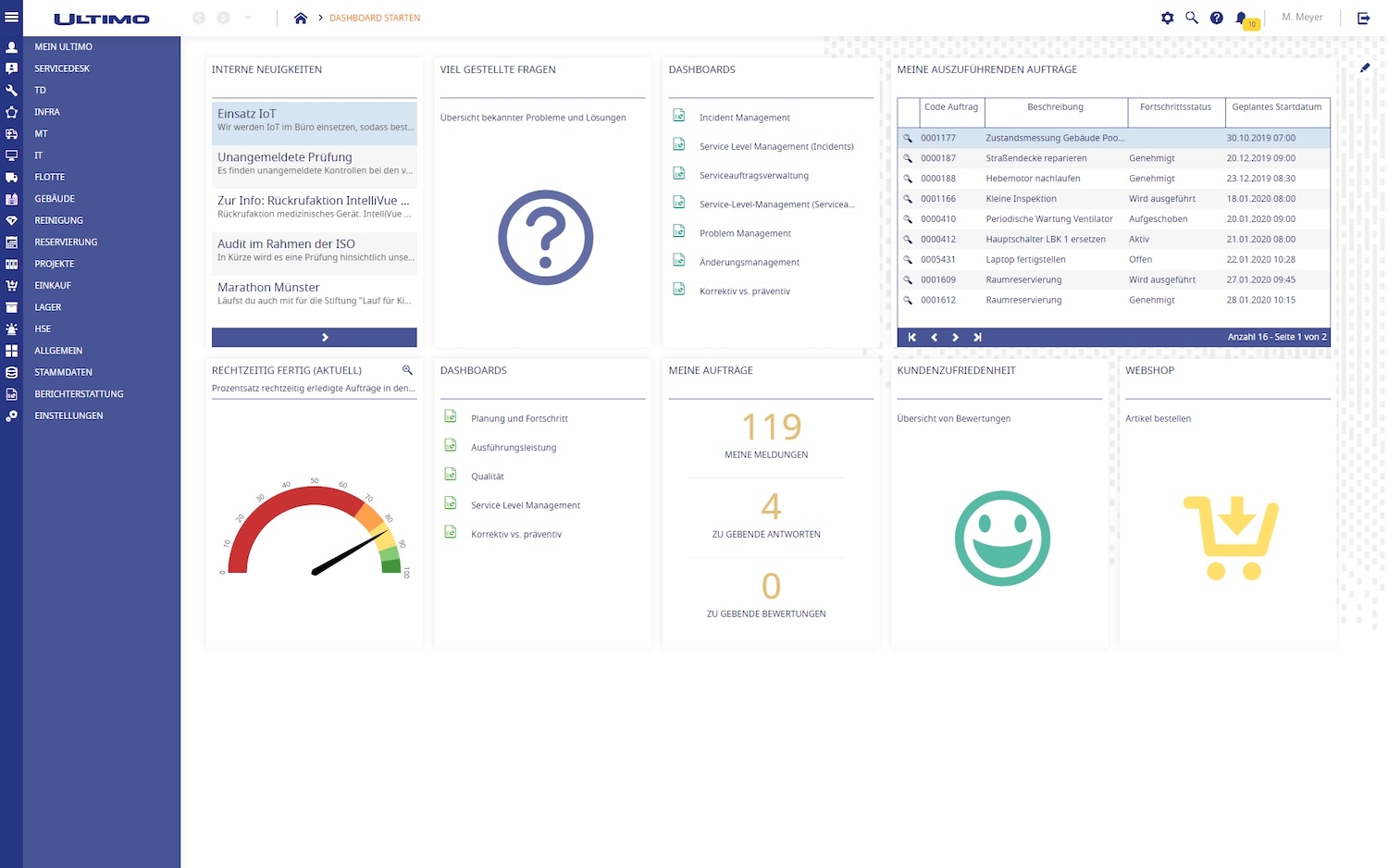 IBM Maximo alternatives: IFS Ultimo