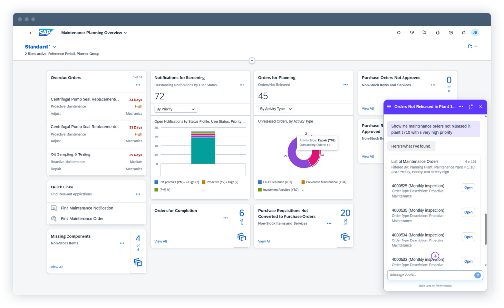 IBM Maximo alternatives: SAP EAM