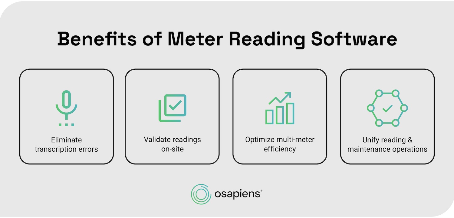 Benefits of meter reading software