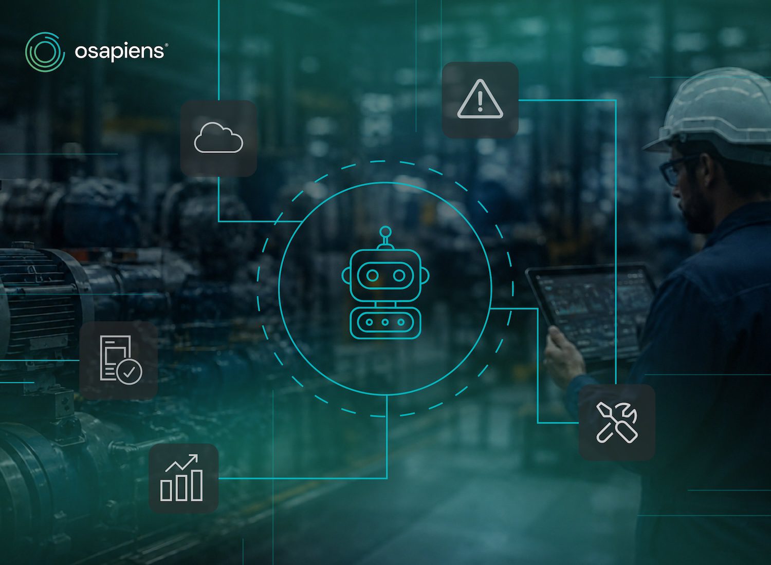 AI Powered Predictive Maintenance: osapiens HUB for Maintenance connects the important data
